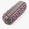 HARADE01 Yogamatters Diamond Geometric Buckwheat Bolster Yoga Bolsters And Cushions