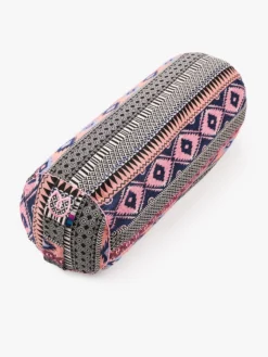 HARADE01 Yogamatters Diamond Geometric Buckwheat Bolster Yoga Bolsters And Cushions