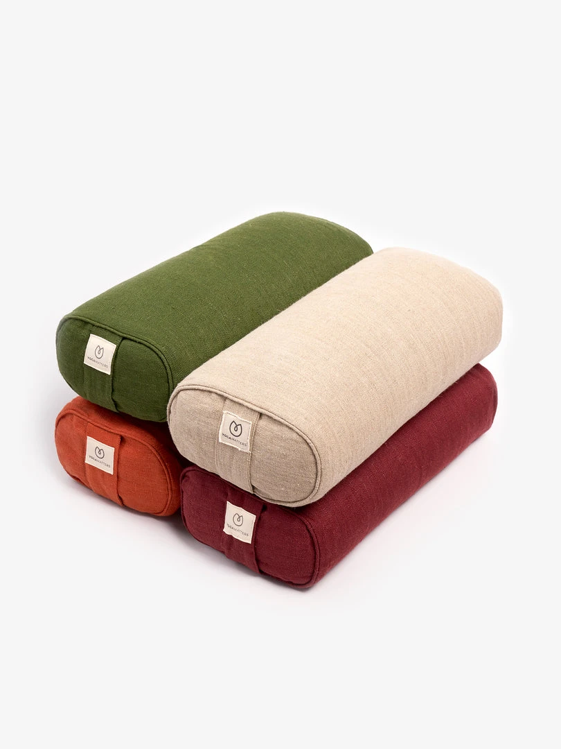 LOYALE01 Basics Yogamatters Hemp Small Rectangular Buckwheat Bolster 3 LOYALE01 Basics Yogamatters Hemp Small Rectangular Buckwheat Bolster