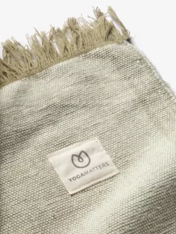 LOYALE01 Yogamatters Organic Cotton Chambray Yoga Blanket New In