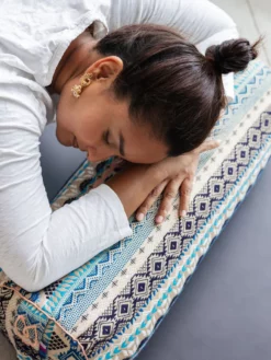 HARADE01 Yoga Bolsters And Cushions Yogamatters Sparkle Geometric Buckwheat Bolster