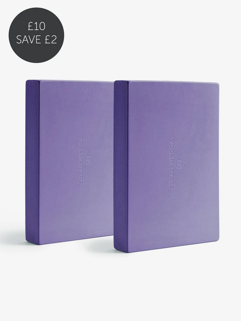 Yogamatters Yoga Block Pair Basics 10 Yogamatters Yoga Block Pair Basics