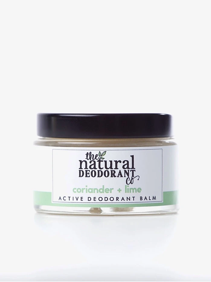 THENAT01 Wellbeing & Lifestyle Natural Deodorant Co 55g Active Deodorant Balm - Coriander + Lime 3 THENAT01 Wellbeing & Lifestyle Natural Deodorant Co 55g Active Deodorant Balm - Coriander + Lime