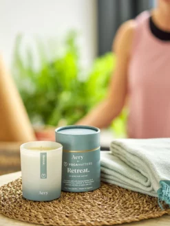 AERYLT01 Aery For Yogamatters Retreat Soy Wax Candle Beauty & Home Gifts