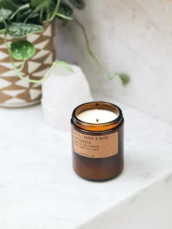 CANDLE01 Wellbeing & Lifestyle P.F. Candle Co 7.2oz Soy Candle - Amber & Moss
