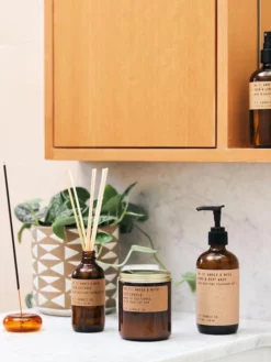 CANDLE01 Wellbeing & Lifestyle P.F. Candle Co 7.2oz Soy Candle - Amber & Moss