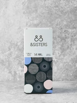 ANDSIS01 Sustainable Bestsellers &Sisters Organic Cotton Eco-Applicator Tampons X 14 - Medium