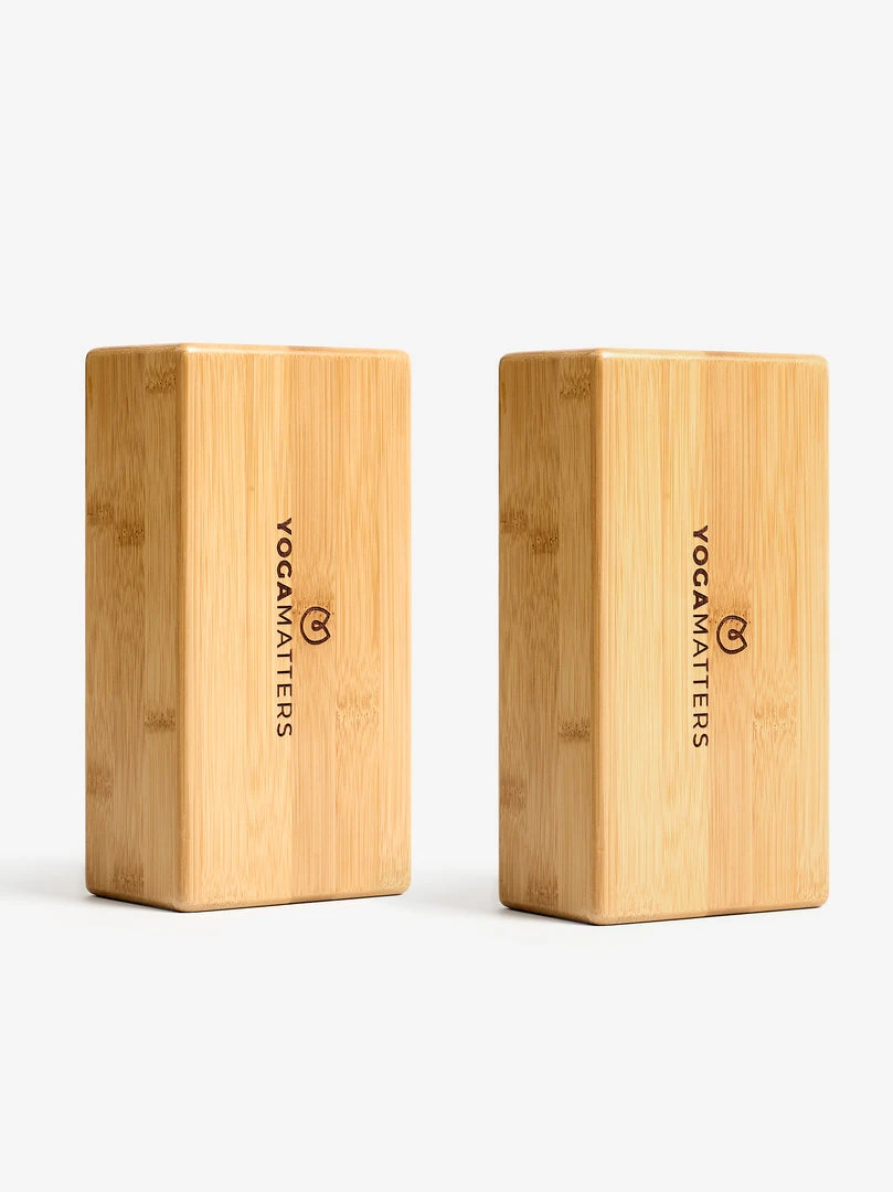 Yogamatters Bamboo Brick Pair 4 Yogamatters Bamboo Brick Pair