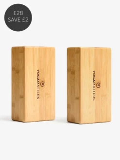 Yogamatters Bamboo Brick Pair