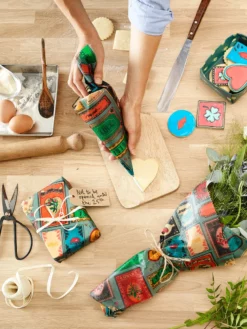 THEBEE01 Ethical & Eco-Friendly Gifts The Beeswax Wrap Cath Kidston Set Of 3 - Affirmations Print