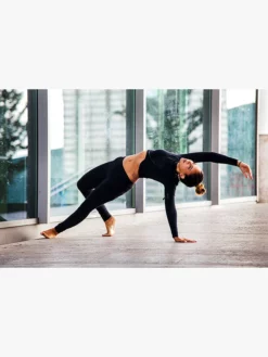 URBANG01 Clothing Urban Goddess Bhaktified Yoga Leggings - Urban Black