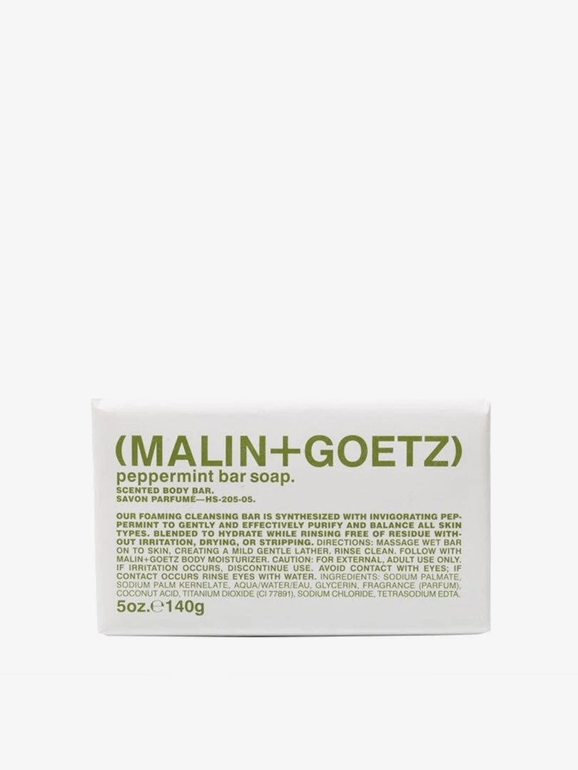 MALING01 Beauty & Home Gifts Malin+Goetz Peppermint Bar Soap 3 MALING01 Beauty & Home Gifts Malin+Goetz Peppermint Bar Soap