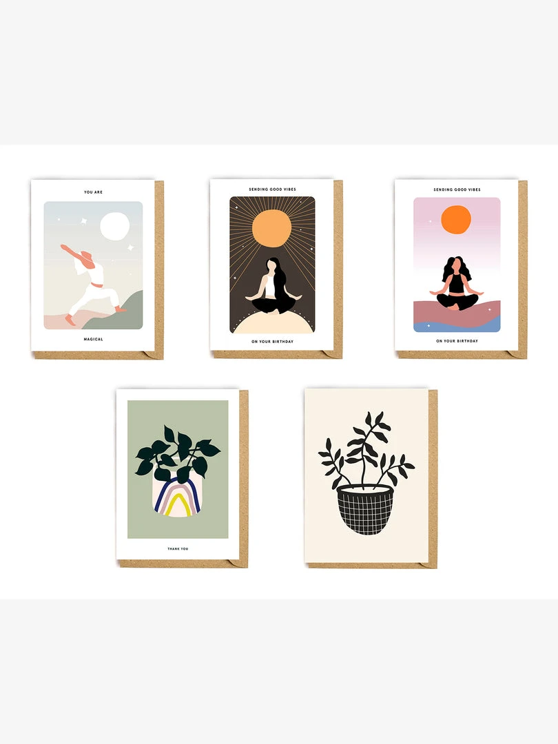 NOTEAN01 Note And Shine A6 Assortment Cards - Pack Of 5 Books 3 NOTEAN01 Note And Shine A6 Assortment Cards - Pack Of 5 Books