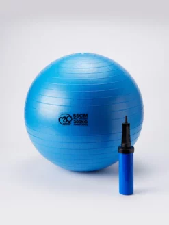 Custom Bundle Pilates Equipment Yoga-Mad Anti-Burst Swiss Ball With Pump - 55cm