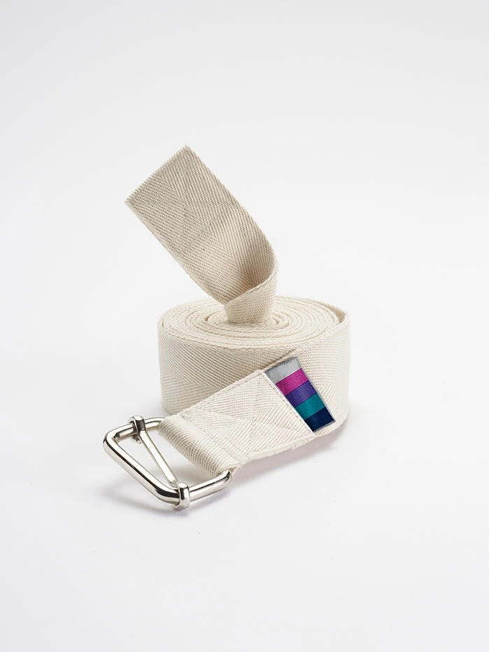 LOYALE01 Equipment & Accessories Yogamatters Organic Cotton Classic Yoga Belt - 2.5m 3 LOYALE01 Equipment & Accessories Yogamatters Organic Cotton Classic Yoga Belt - 2.5m