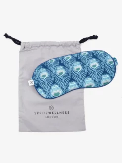 SPRITZ01 Beauty & Home Gifts Spritz Wellness Liberty Print Aromatherapy Eye Mask - Caesar Blue