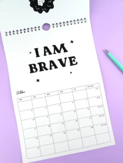 NOTEAN01 Note And Shine 2022 A4 Calendar - Self Love