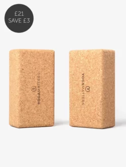 Yogamatters Cork Brick Pair