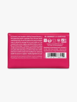 CLFDIS01 Dr Bronner's Pure-Castile Bar Soap - Rose With Love... 6 CLFDIS01 Dr Bronner's Pure-Castile Bar Soap - Rose With Love...