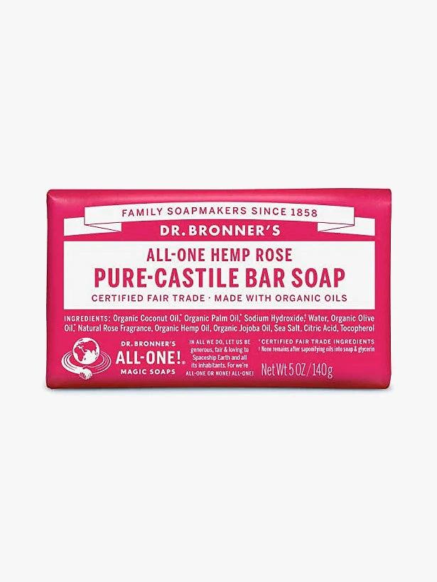 CLFDIS01 Dr Bronner's Pure-Castile Bar Soap - Rose With Love... 3 CLFDIS01 Dr Bronner's Pure-Castile Bar Soap - Rose With Love...