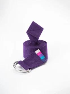 LOYALE01 Yogamatters Organic Cotton D-ring Yoga Belt Basics
