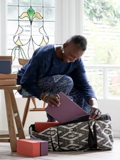 LOYALE01 Yogamatters Ikat Carry All Kit Bag