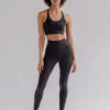 EASEDK01 Girlfriend Collective Float High Rise Leggings - Black Clothing