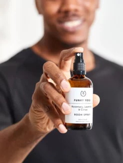 JOINBR01 Yogamatters Funky Yogi Room Spray - Rosemary, Lavender + Citrus Blend Yoga & Meditation GIfts