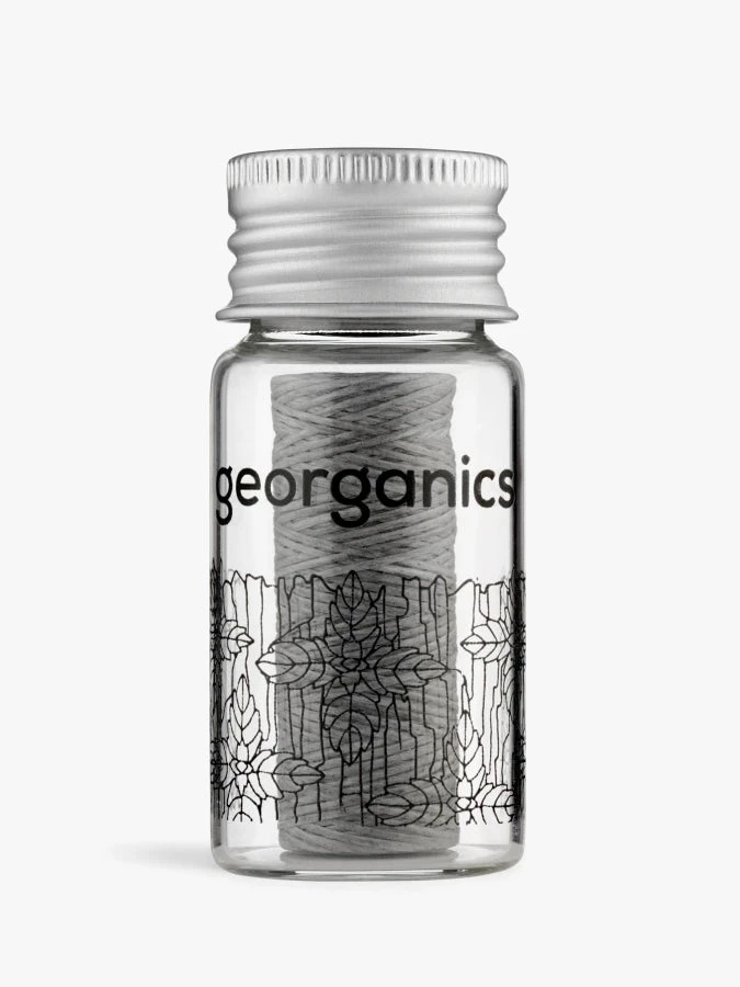 GEORGA01 Georganics Natural Dental Floss - Activated Charcoal Wellbeing & Lifestyle 4 GEORGA01 Georganics Natural Dental Floss - Activated Charcoal Wellbeing & Lifestyle