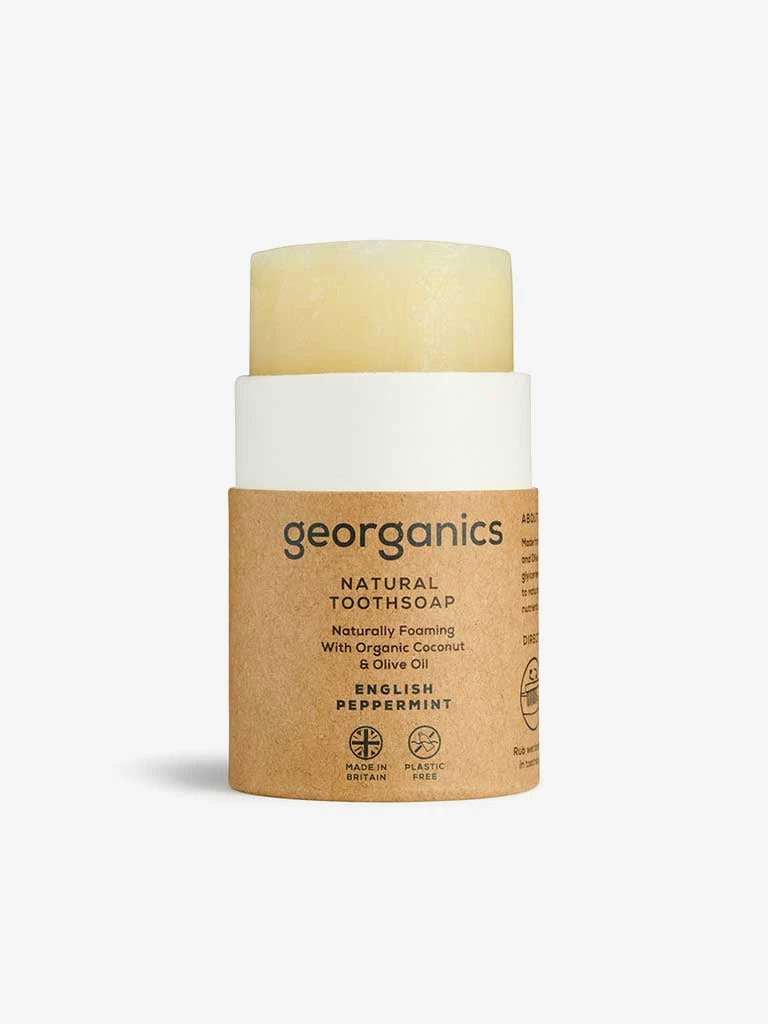 GEORGA01 Wellbeing & Lifestyle Georganics Natural Toothsoap - English Peppermint 3 GEORGA01 Wellbeing & Lifestyle Georganics Natural Toothsoap - English Peppermint
