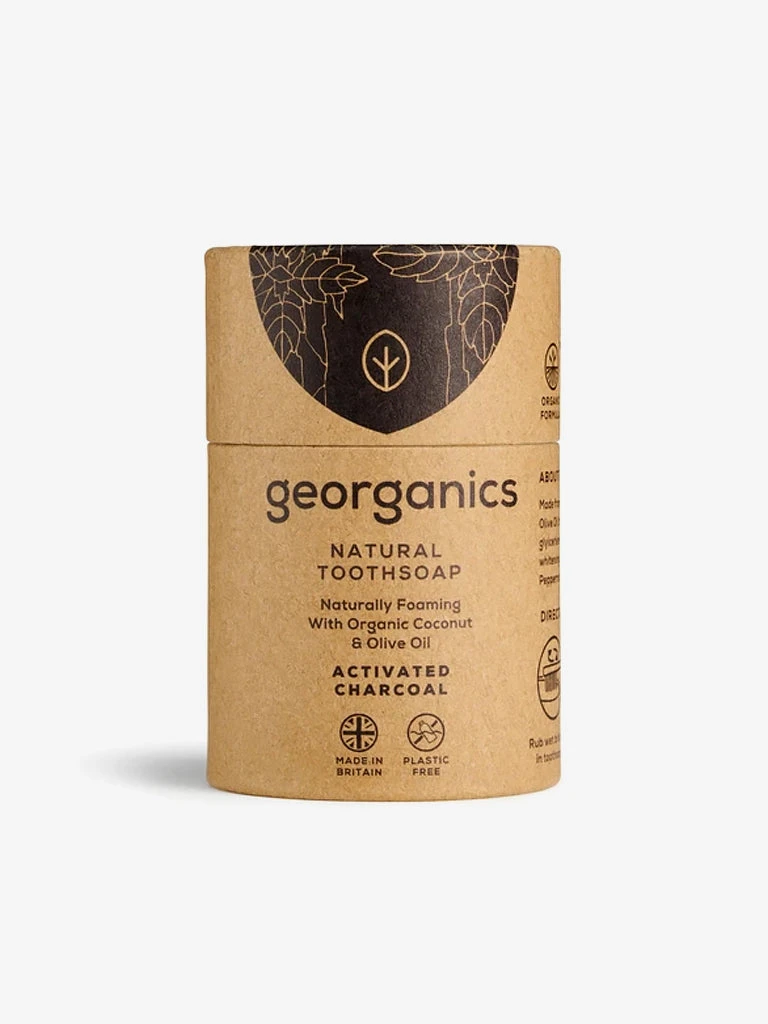 GEORGA01 Georganics Natural Toothsoap - Activated Charcoal Wellbeing & Lifestyle 4 GEORGA01 Georganics Natural Toothsoap - Activated Charcoal Wellbeing & Lifestyle
