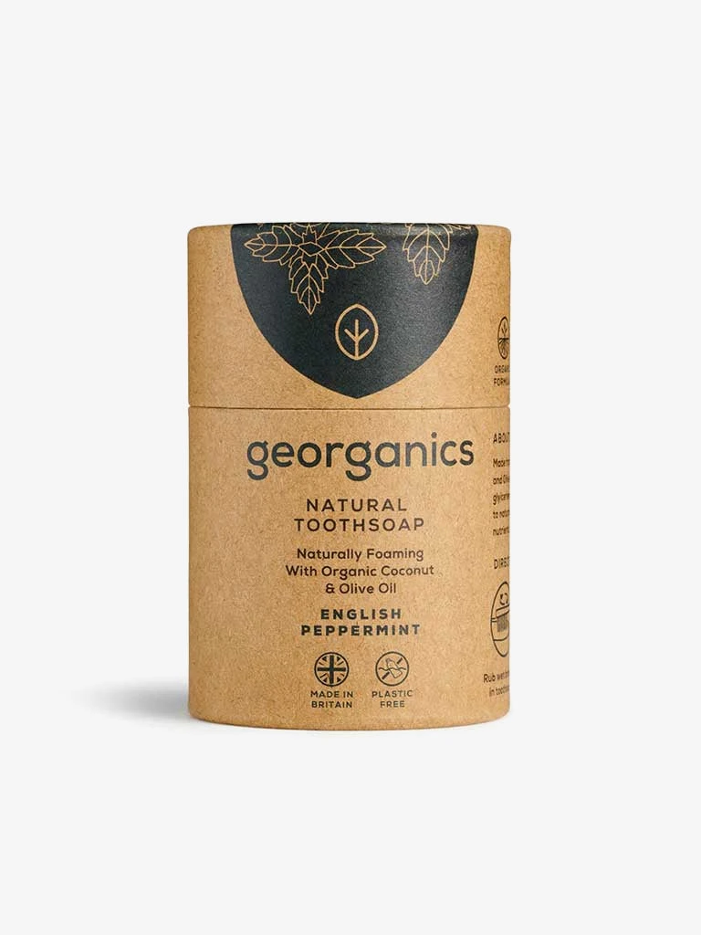 GEORGA01 Wellbeing & Lifestyle Georganics Natural Toothsoap - English Peppermint 4 GEORGA01 Wellbeing & Lifestyle Georganics Natural Toothsoap - English Peppermint