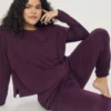EASEDK01 Clothing Girlfriend Collective Lift Long Sleeve - Plum