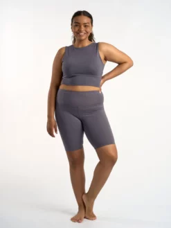 FINEKN03 Sustainable Bestsellers Gossypium Rhythm Yoga Shorts