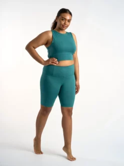 FINEKN03 Sustainable Bestsellers Gossypium Rhythm Yoga Shorts