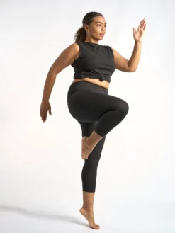 FINEKN03 Gossypium Rhythm Yoga Capri 26 FINEKN03 Gossypium Rhythm Yoga Capri