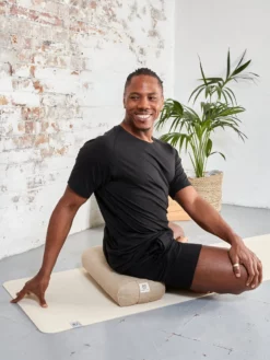 LOYALE01 Yogamatters Hemp Small Rectangular Buckwheat Bolster - Natural 15 LOYALE01 Yogamatters Hemp Small Rectangular Buckwheat Bolster - Natural