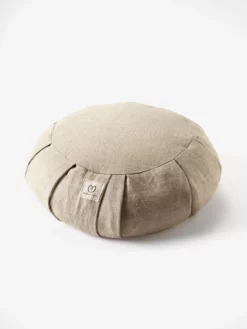 LOYALE01 Yogamatters Hemp Buckwheat Zafu Meditation Cushion - Natural Sustainable Bestsellers