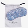 SPRITZ01 Spritz Wellness Liberty Print Aromatherapy Eye Mask -Hera Blue