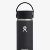 HYDROF01 Yoga Hydro Flask 475ml Wide Mouth W/Flex Sip Lid - Black