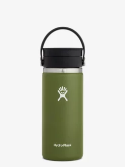HYDROF01 Hydro Flask 475ml Wide Mouth W/Flex Sip Lid - Olive Yoga