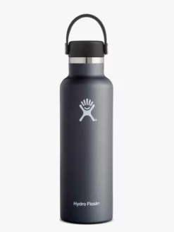HYDROF01 Hydro Flask 620ml Standard Mouth With Flex Cap - Black Yoga