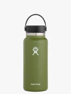 HYDROF01 Yoga Hydro Flask 945ml Wide Mouth With Flex Cap 2.0 - Olive