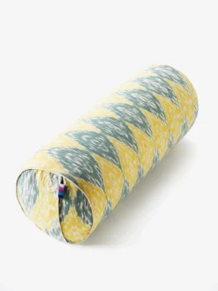 LOYALE01 Yogamatters Spring Ikat Buckwheat Bolster Yoga Bolsters And Cushions