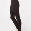 BRAINT01 Thought Jay Skirted Leggings - Black