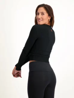 URBANG01 Urban Goddess Lakshmi Long Sleeved Crop Top Clothing