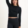 URBANG01 Urban Goddess Lakshmi Long Sleeved Crop Top Clothing
