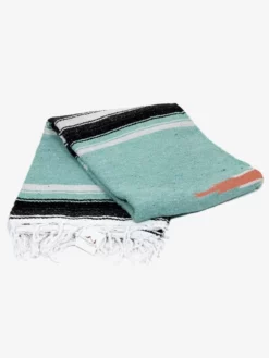 WESTPA01 Yoga & Meditation GIfts West Path Baja Diamond Yoga Blanket - Mint