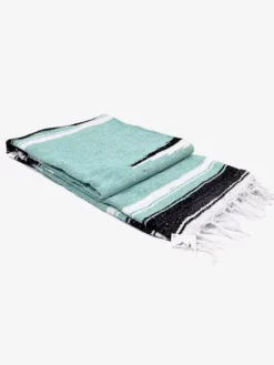 WESTPA01 Yoga & Meditation GIfts West Path Baja Diamond Yoga Blanket - Mint