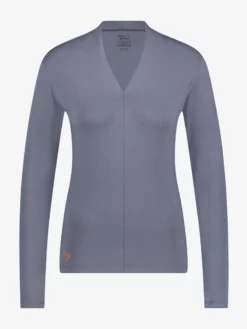 URBANG01 Clothing Urban Goddess Mudra Long Sleeved Top - Slate